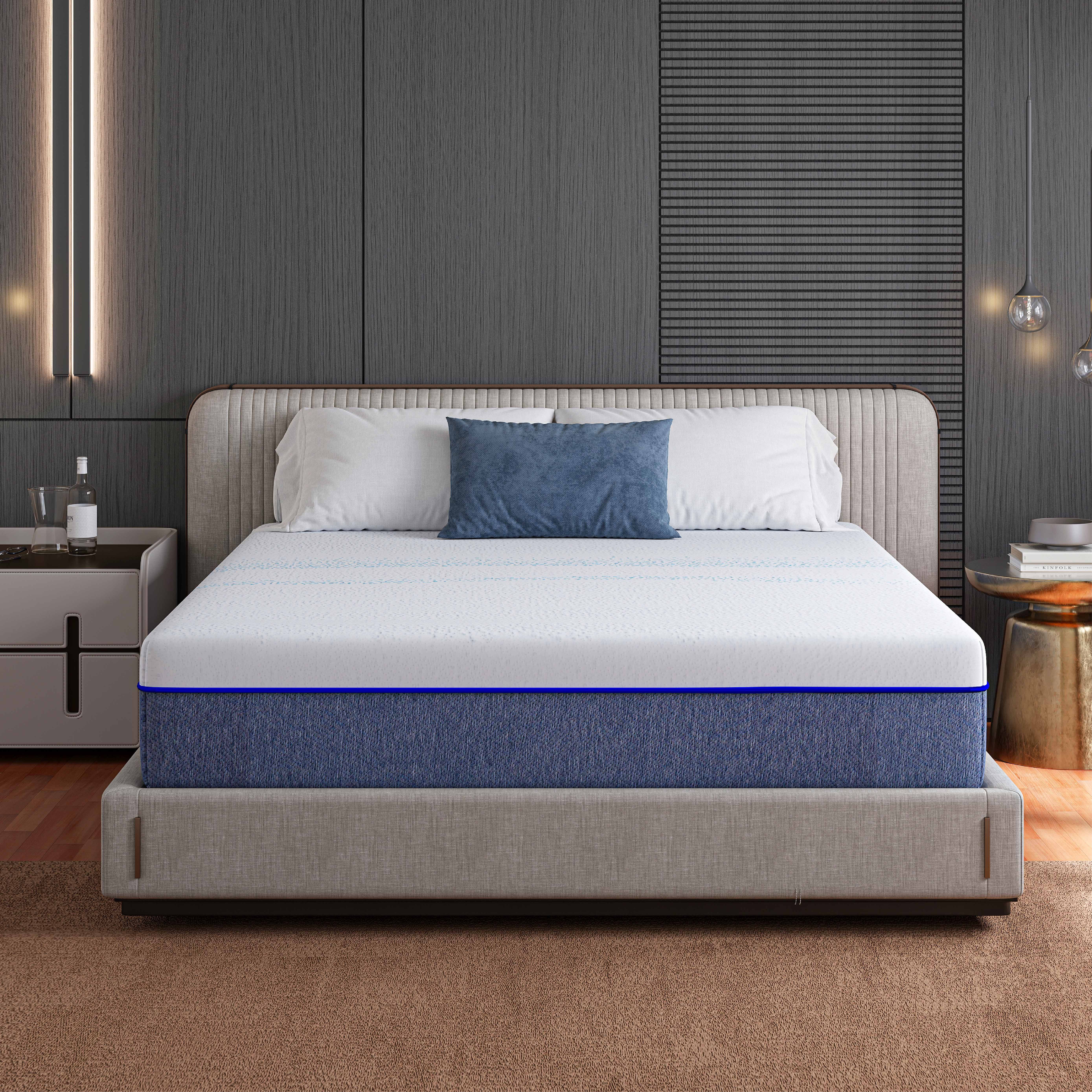 EGOHOME Essence Sleep 10” Twin, Medium Firm, Tight Top, Memory Foam Mattress in a Box