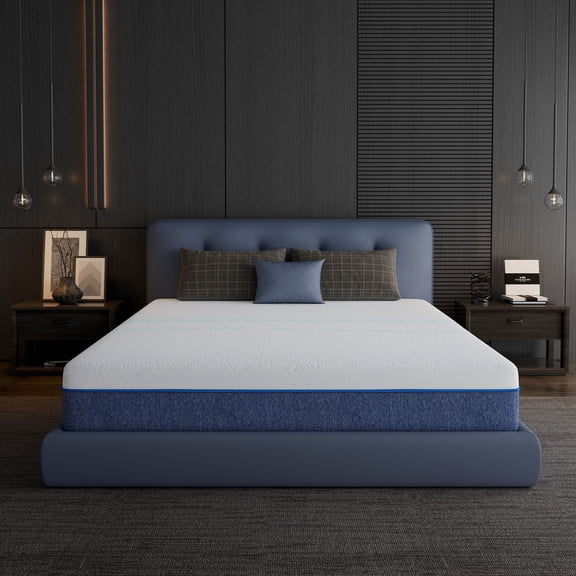 EGOHOME Essence Sleep Twin XL Mattress, 12" Memory Foam Mattress in a Box, Medium