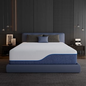 EGOHOME Essence Sleep 14” Queen, Medium Firm, Tight Top, Memory Foam Mattress in a Box