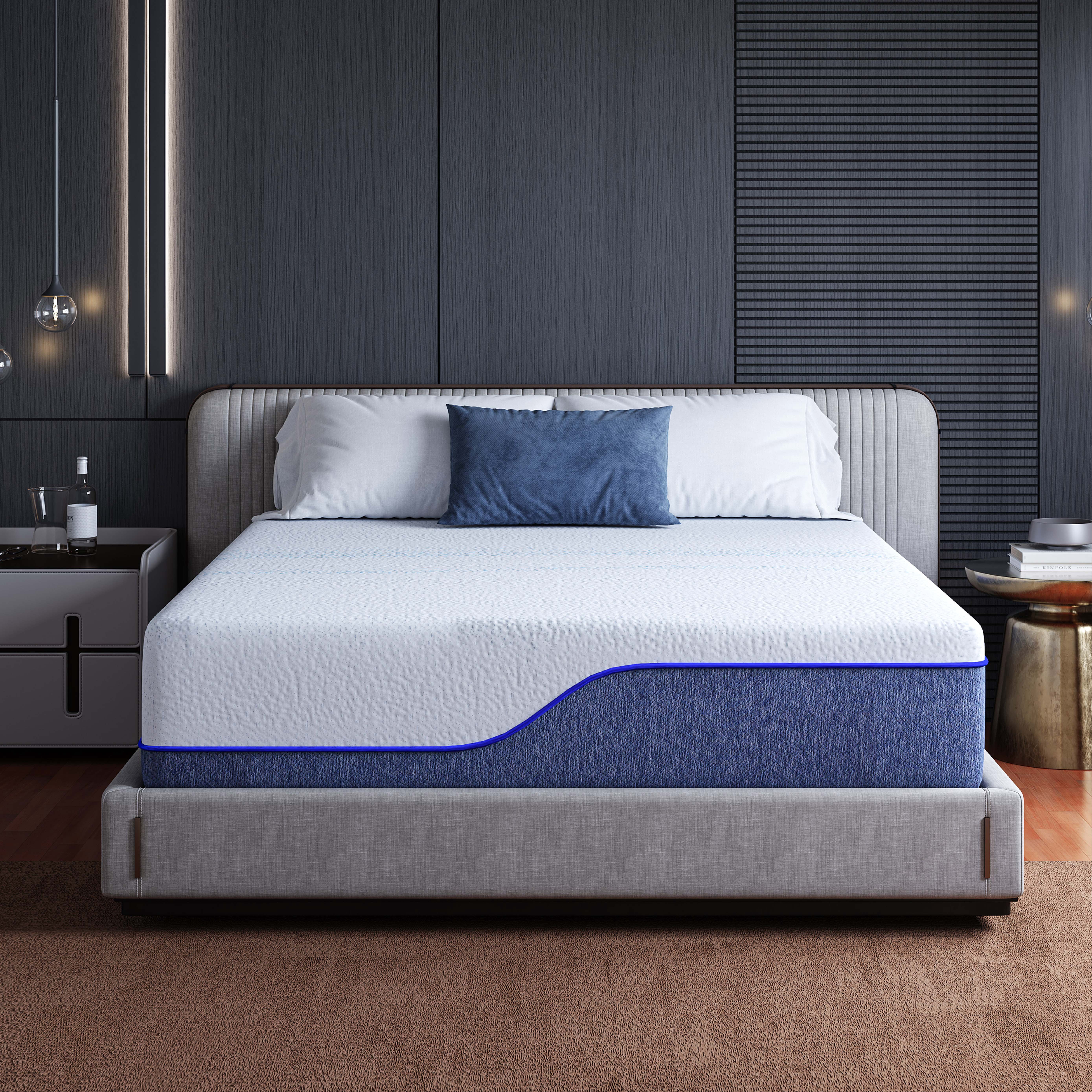 EGOHOME Essence Sleep 14” Twin XL, Medium Firm, Tight Top, Memory Foam Mattress in a Box