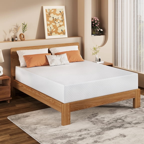 EGOHOME TrueZen Full Mattress, 12" Memory Foam Mattresses in a Box, Medium