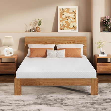 EGOHOME TrueZen Full Mattress, 6" Memory Foam Mattresses in a Box, Medium