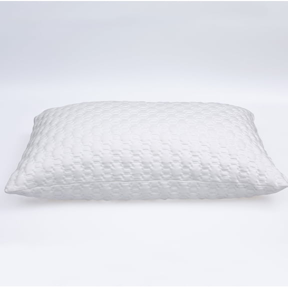 MLILY Harmony Classic Soft Shredded Memory Foam Standard Queen Bed Pillow, 1 Pack
