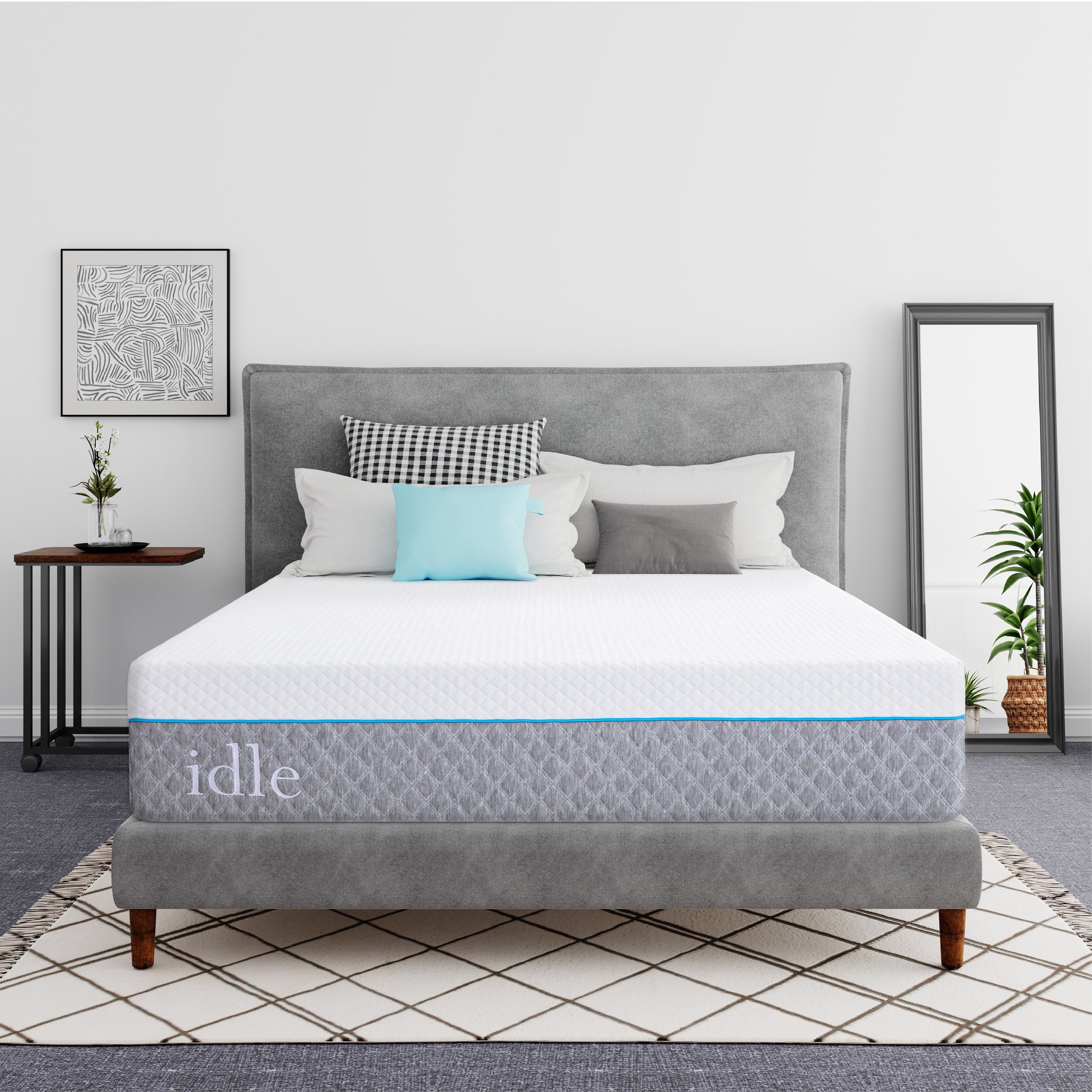 MLILY Idle 12 inch Gel Memory Foam Mattress, King Size Mattress in a Box