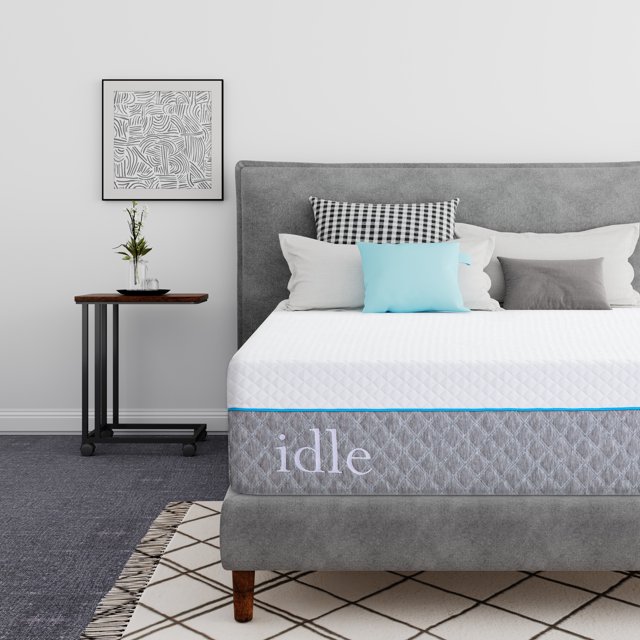MLILY Idle 12 inch Gel Memory Foam Mattress, Queen Size Mattress in a Box, Medium
