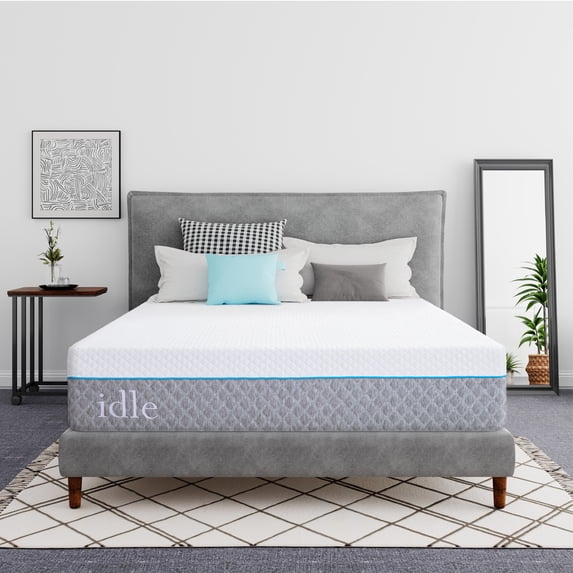 MLILY Idle 12 inch Gel Memory Foam Mattress, Queen Mattress in a Box