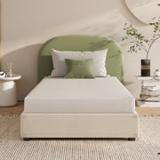 EGOHOME Ego Snoova Twin Mattress, 6 inch Child Gel Memory Foam Mattress in a Box, Medium Firm