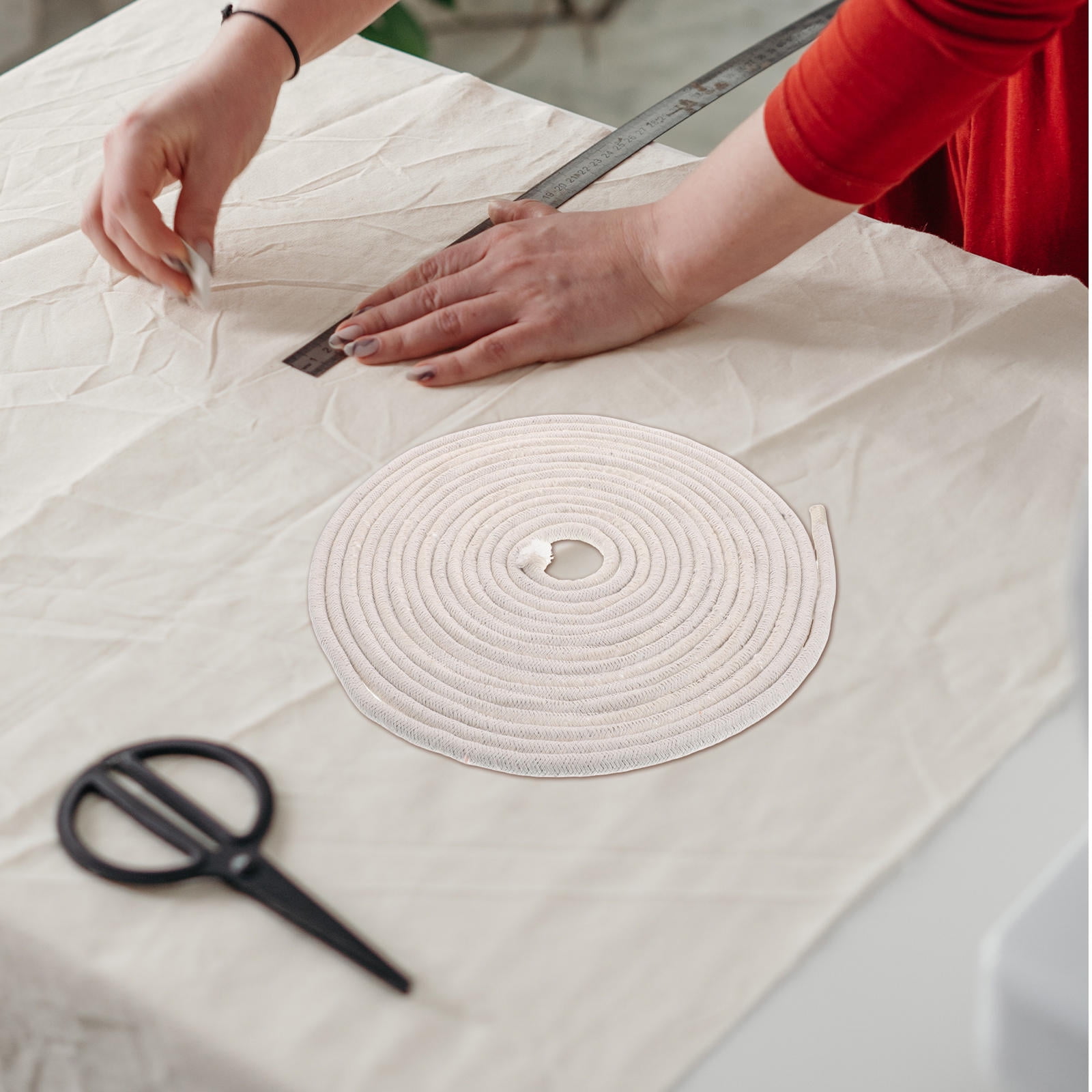 MLINS 1 Bundle Of 10m Cotton Rope Versatile Handcraft Rope Self ...