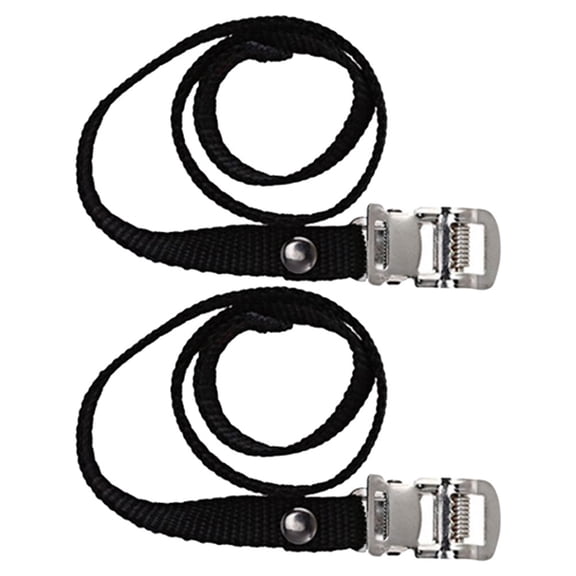 MLINS 1 Pair Adjustable Foot Pedal Straps for Bike Pedals Anti-Slip Bicycle Saddle Stabilizer Straps Universal Replacement Footrest Belt