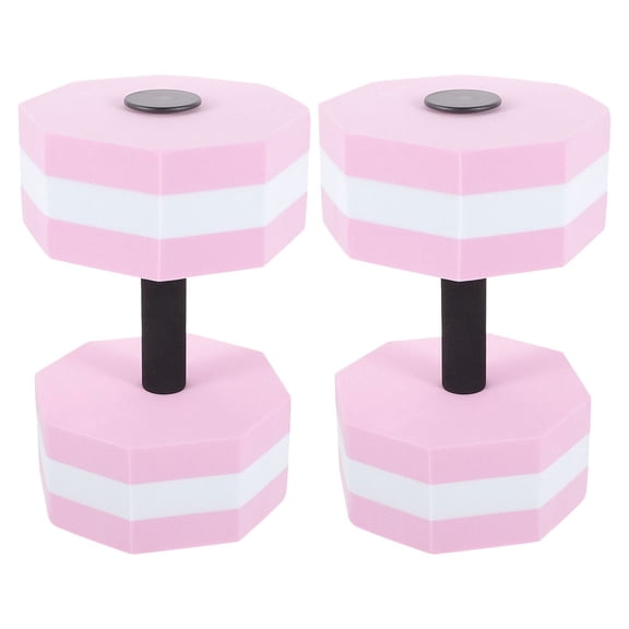 MLINS 1 Pair Barbell Weight Light Weight Dumbbell Hand Weight Safety Water Dumbbell for Swimming