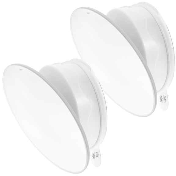 MLINS 1 Pair Round Frameless Blind Spot Mirrors with Cup Convex Glass for Trucks Exterior Rear View Accessories