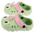 thumbnail image 1 of MLINS 1 Pair Caterpillar Beach Non slip Shoes Cartoon Summer Sandals Cool Slipper for Boys Girls (Green Size Length 14.5cm), 1 of 8