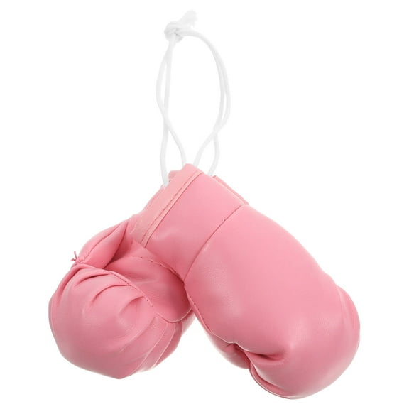 MLINS 1 Pair Of Punching Gloves Car Decor Hanging Punching Gloves Charm Decor Miniature Boxing Gloves Pendant Mini Boxing Glove Keychains Car Ornament