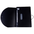 thumbnail image 1 of DINHEAROM Paperwork Organizer Black Plastic For Business Meetings 1 Pc, 1 of 8
