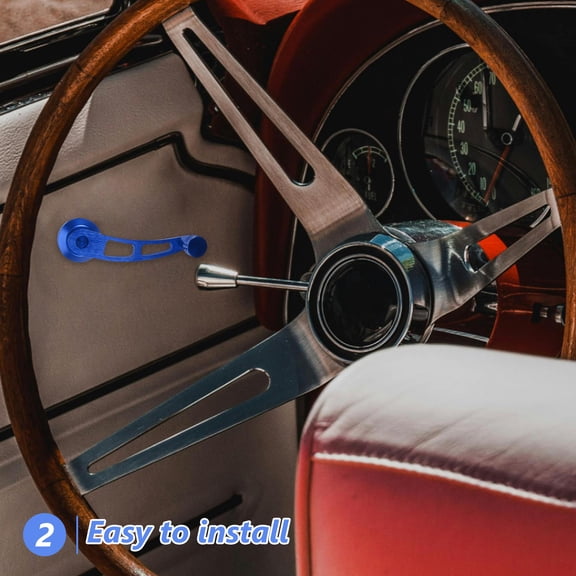 MLINS 1 Set Car Window Handle Aluminum Alloy Crank Handle Car Window Replacement Crank Lever Kit