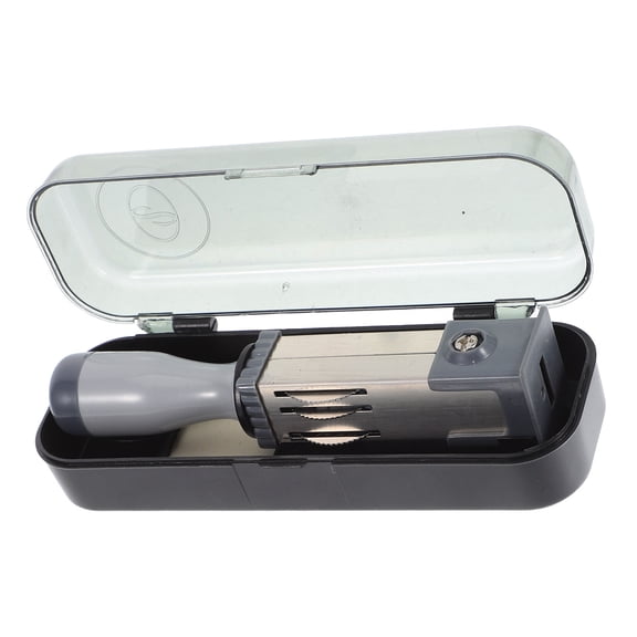 DINHEAROM Date Rolling Stamp Multi Metal 1Set 4.4x0.9x0.9In