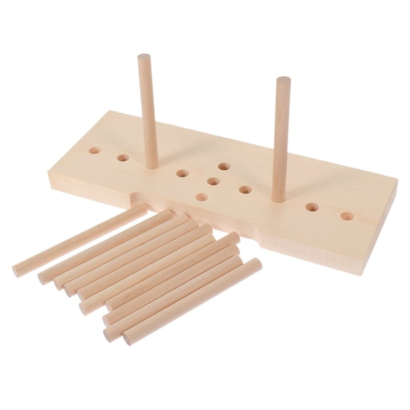 YUYUETIME 1Set Durable Wooden Wreath Maker Bowknot Fixing Device for DIY Crafts