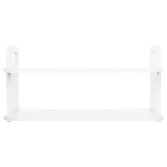 DINHEAROM Wall Mounted Router Projector Shelf Rack Plastic 1 Set