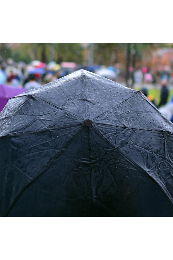 Umbrella Accessories Umbrella Tip Covers Black Plastic for General Users 1 Set
