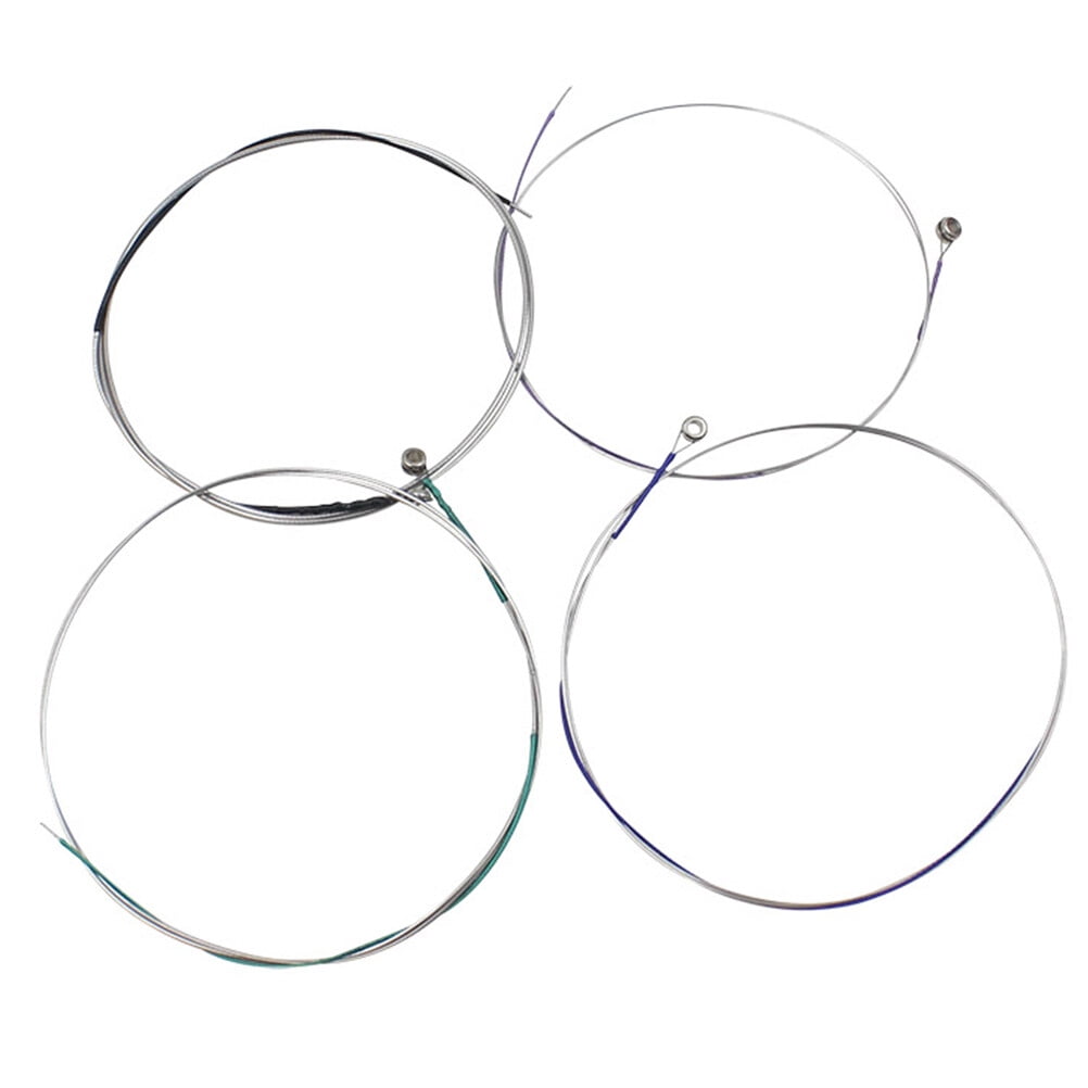 MLINS 1 Set Professional Cello Strings Cello Accessories Steel Wire String Cello Supplies for Professional Use (Silver)