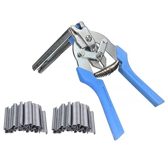YUYUETIME 1Set Hand Tool for Animal Cage with Ring Plier and Installation Rings