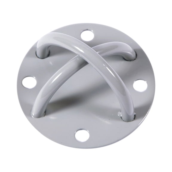 MLINS 1 Set Steel Plate Yoga Strap Mount Bracket for Overhead Beam 4.72*3.54*3.74in