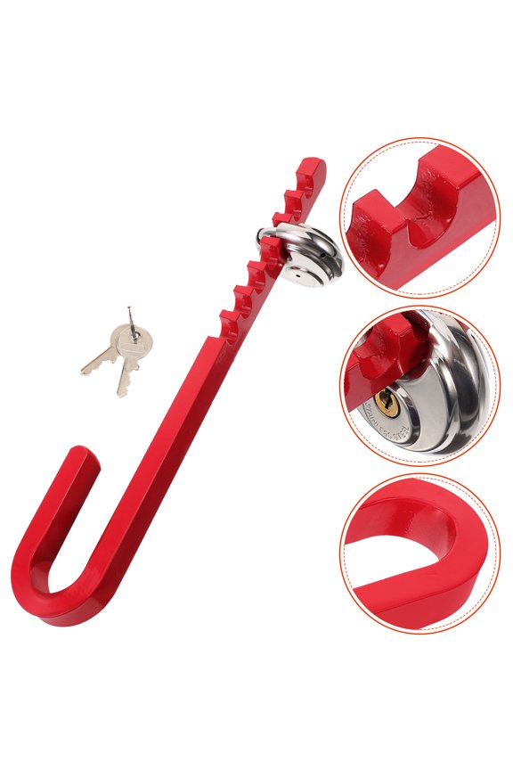 Trailer Wheel Lock Set J Type Made of Strong Carbon Steel for Trucks SUVs Assorted Color