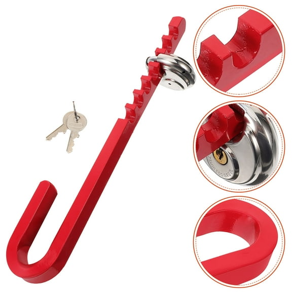 Trailer Wheel Lock Set J Type Made of Strong Carbon Steel for Trucks SUVs Assorted Color