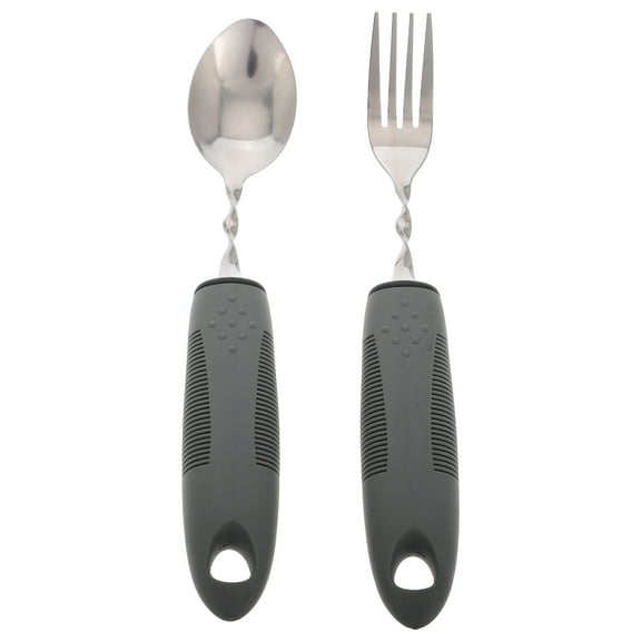FELTECHELECTR Elderly Spoon Bendable Rubber 1 Set 8.7X1.4X0.8In Adaptive Utensils