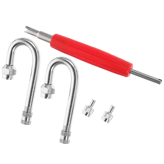 MLINS 1 Set of Bike Tire Valve Extensions Copper Valves Stem Extenders Air Extensions Valve Extenders Set