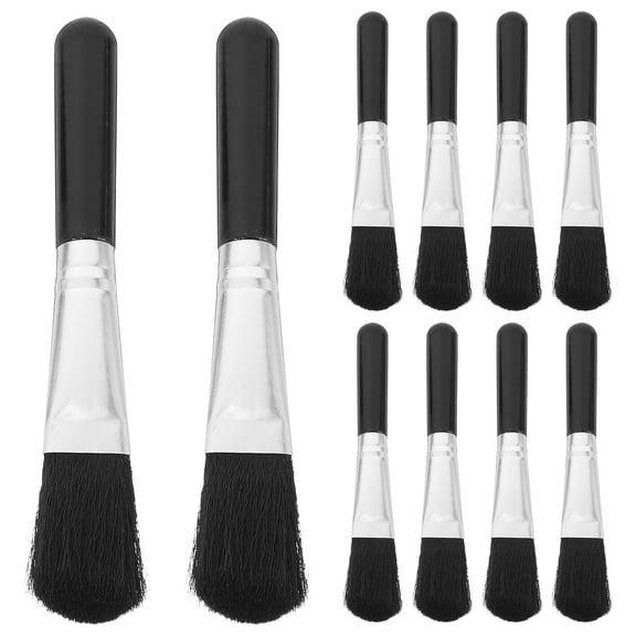 MLINS 10 PCS Camera Lens Cleaning Tools Dusting Computer Keyboard Cleaner Brush Black