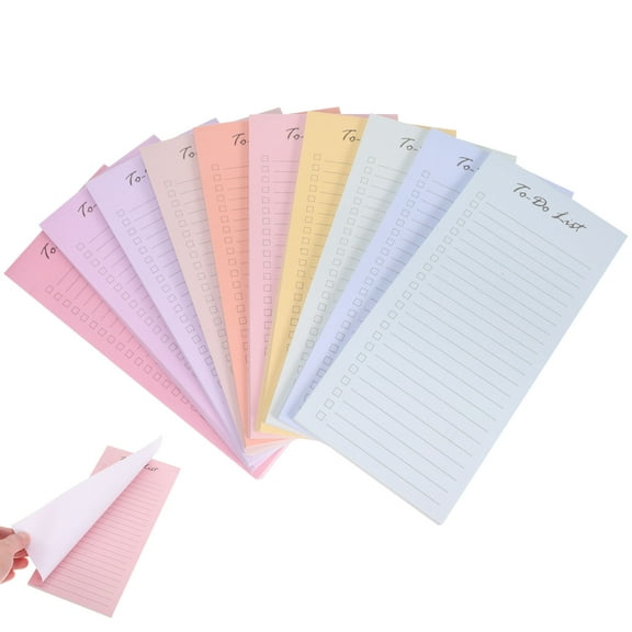 FELTECHELECTR Cute Stationery Sticky Planner Notes Paper 10Pack