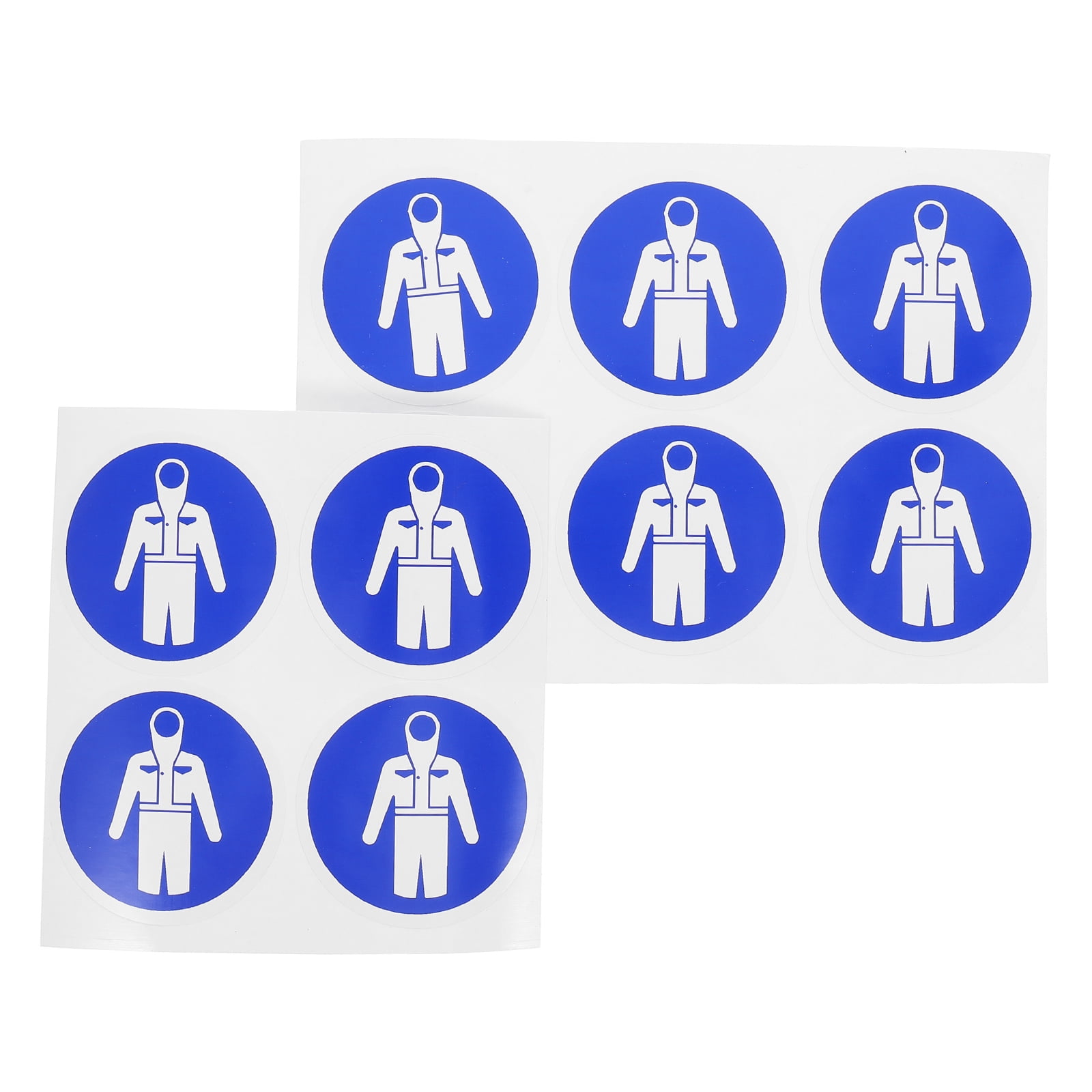 MLINS 10 Pcs Block Strip Terminal Protective Clothing Labels 5.00X5 ...