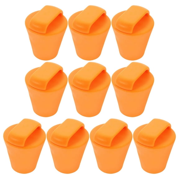 MLINS 10 Pcs Boat Supply Marine Drain Plug Inflatable Bilge Orange