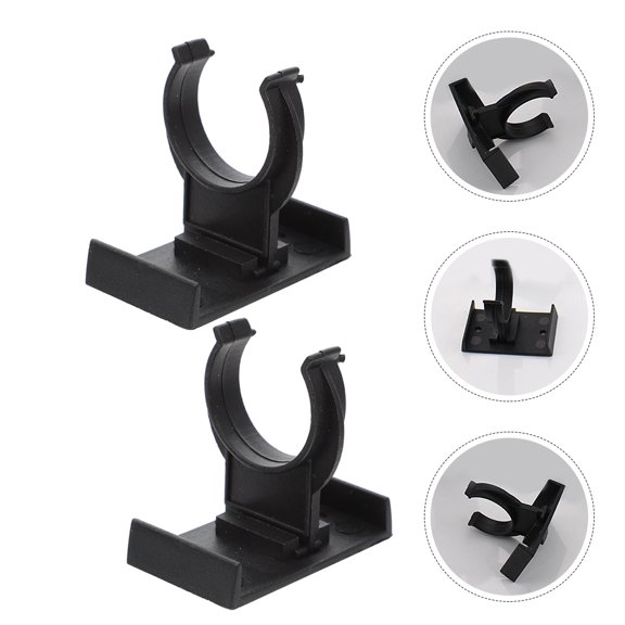 MLINS  10 Pcs Cabinet Legs Clips Kitchen Kickboard Support Work Black