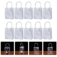 thumbnail image 1 of MLINS  10 Pcs Clear Bag Wine Supply with Bags Shopping Transparent, 1 of 8