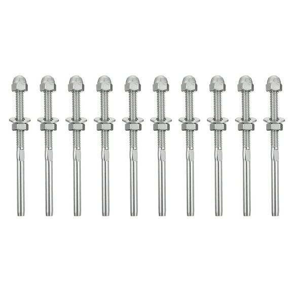 MLINS 10 Pcs Deck Railing System Cable Guardrail Tensioner