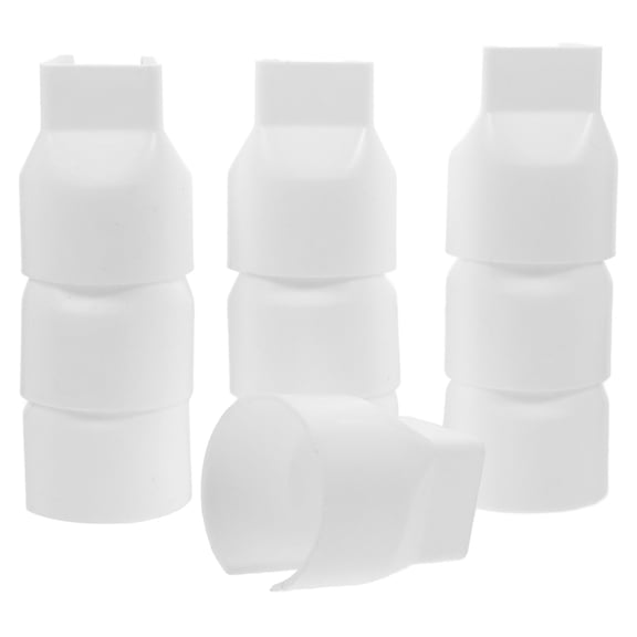 MLINS 10 Pcs Decorative Guardrail Cover Replacement Railing Railings White