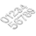 thumbnail image 1 of MLINS  10 Pcs Doorplate Number Front Numbers Office Digital Silver, 1 of 8