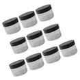 thumbnail image 1 of FELTECHELECTR Cosmetic Container Black Plastic 10Pcs 5.1x7.1in, 1 of 8