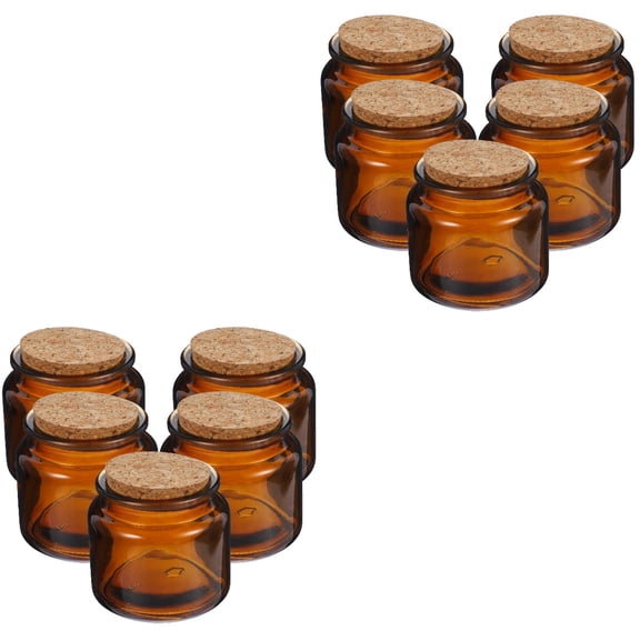 MLINS 10 Pcs Fragrance Candles Making Cups DIY Scented Candle Cups Empty Cups for School Projects