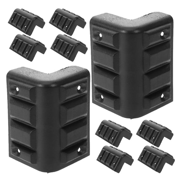 DINHEAROM Corner Protector Square Plastic 10Pcs For Audio Equipment Edge Protection