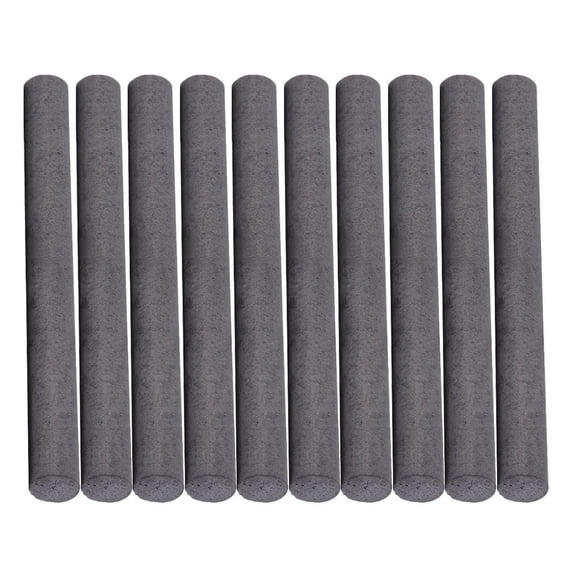 MLINS 10 Pcs Gold Refining Tools Graphite Crucible Stir Bar Black