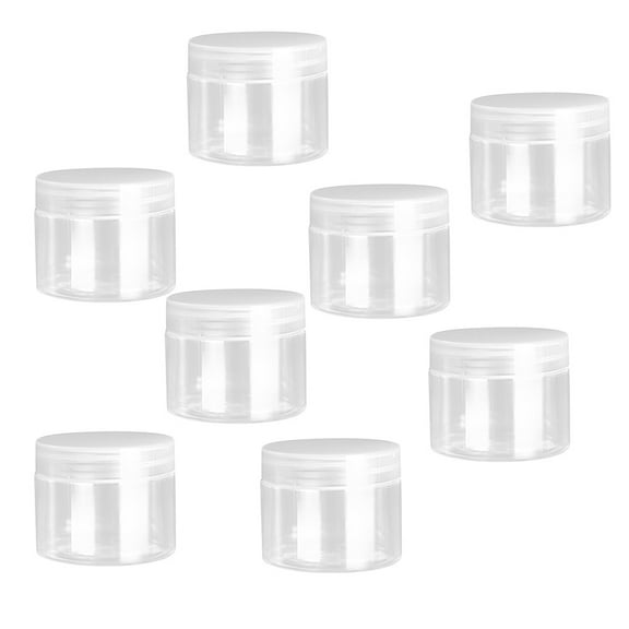 FELTECHELECTR Empty Jars Transparent Leakproof For Families 10Pcs 2.3x2.3x1.4in