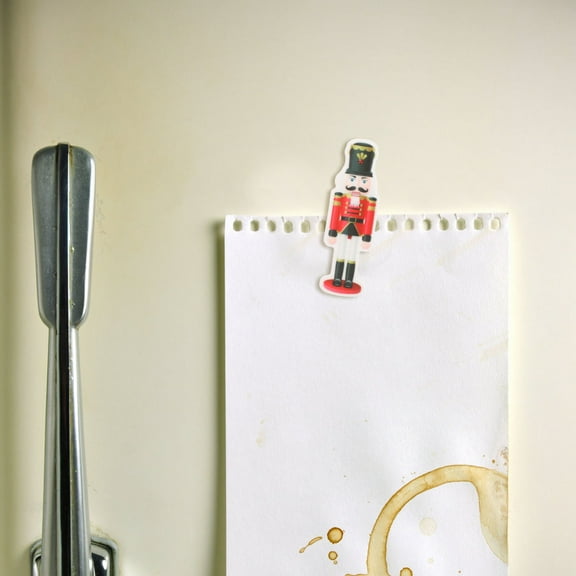 MLINS 10 Pcs Nutcracker Cabinet Cartoon Fridge Magnet Office