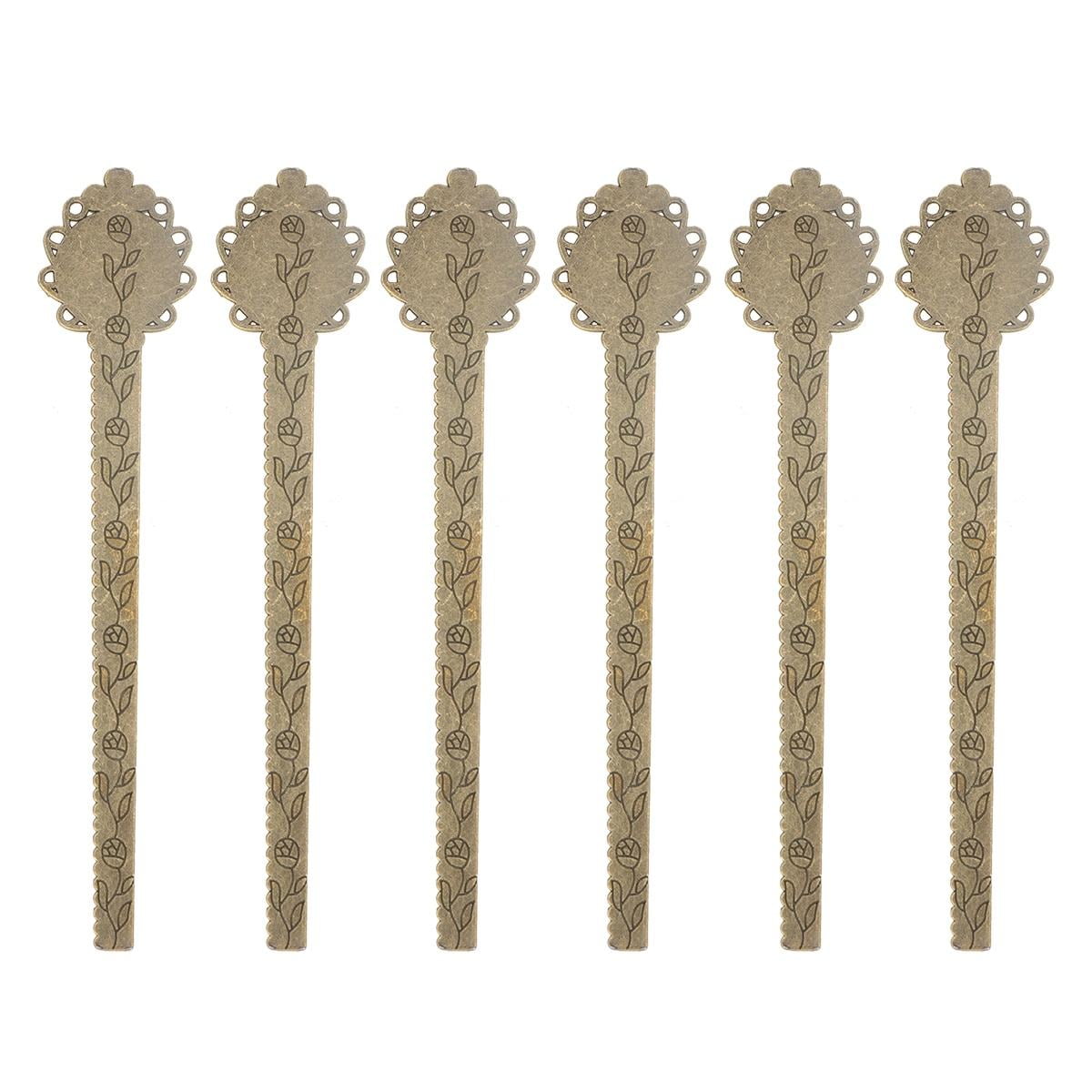 MLINS 10 Pcs Retro Bookmark Ruler Student Stationery Drawing Template ...