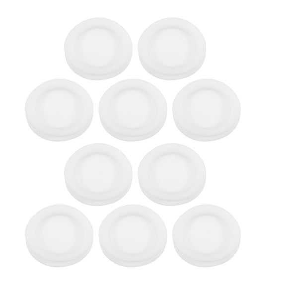 MLINS 10 Pcs Rubber Saving Box Plug Piggy Bank Plug Rubber Piggy Bank Stopper Covers Round Plug Money Saving Box Piggy Bank Box Closure Plug Stopper Covers