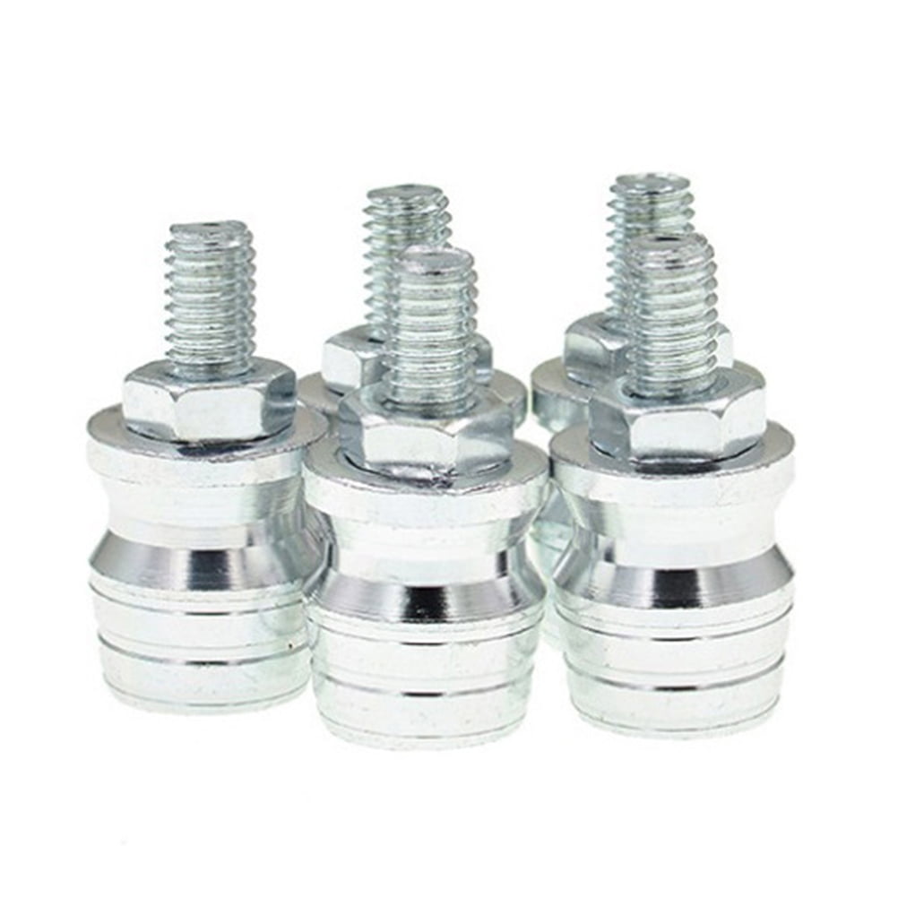 MLINS 10 Pcs Screws License Plate for Motorcycle Electric Vehicle Moped Decorative