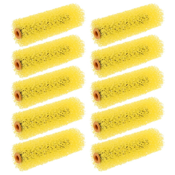 MLINS  10 Pcs Texture Sponge Paint Roller Painting Embroidery Brush