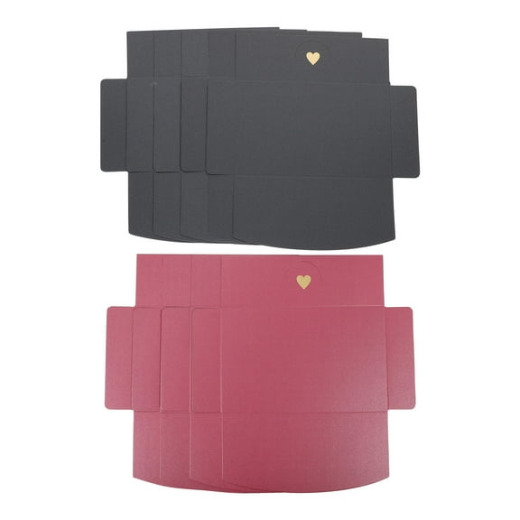 MLINS 10 Pcs Thank You Cards Love Envelope Envelopes for Small Items Baby 17.5X11CM